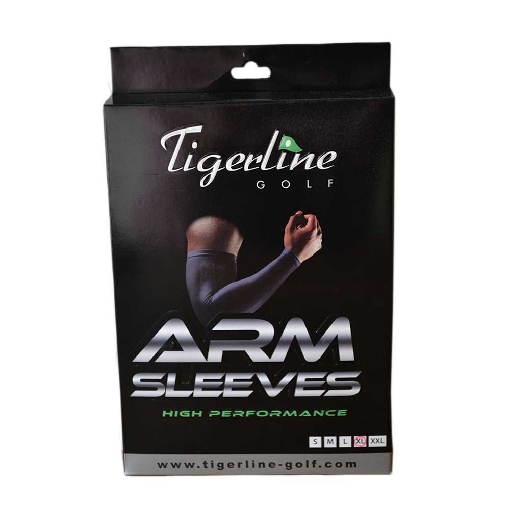 Tigerline Arm Sleeves - White